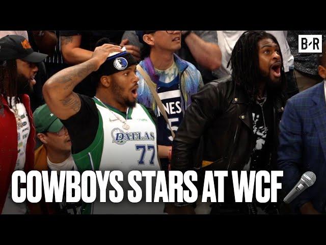 Micah Parsons and Trevon Diggs Mic'd Up at Timberwolves vs. Mavericks WCF 