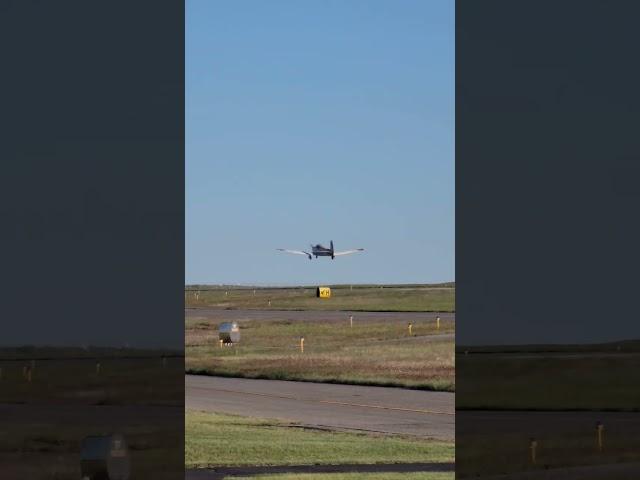 Classic Mooney taking off #aviation #Mooney