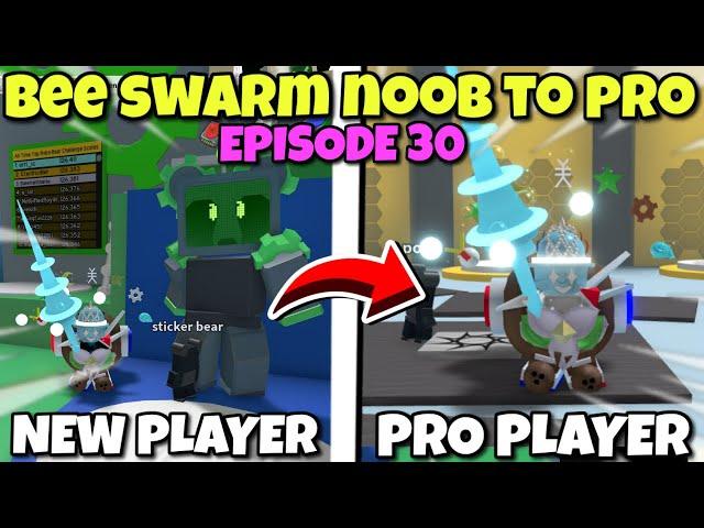 ROBO BEAR CHALLENGE - Bee Swarm Simulator NOOB to PRO Episode 30