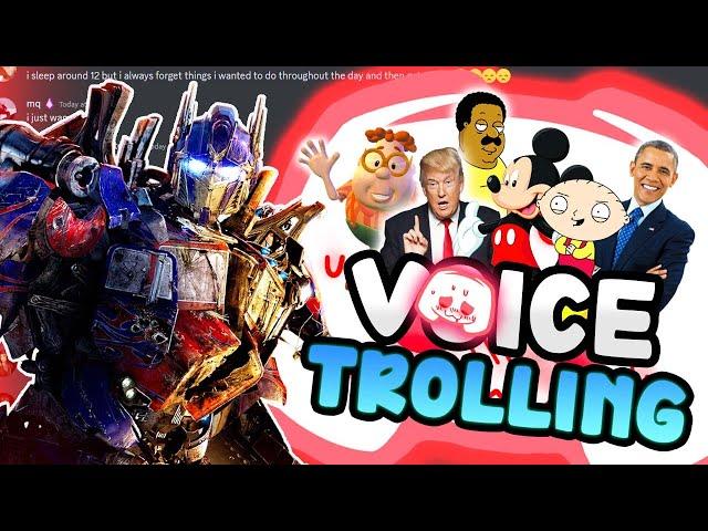 TROLLING DISCORD SERVERS WITH VOICE IMPRESSIONS! (Ft. Knep)