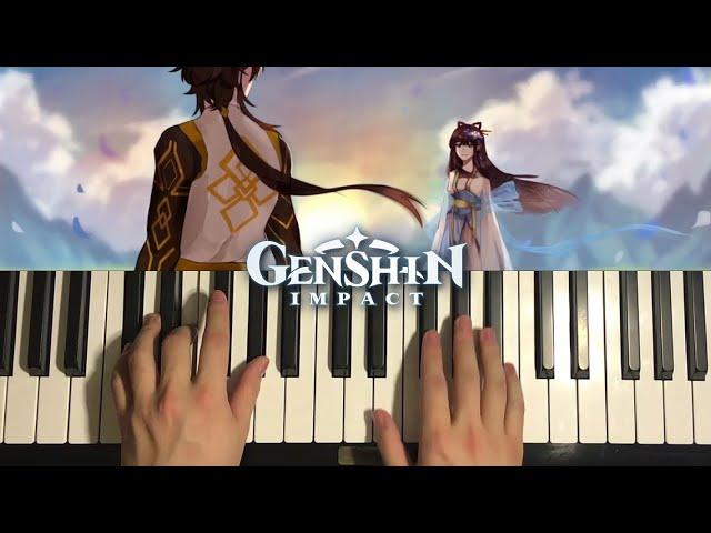 How To Play - Genshin Impact - Lovers' Oath (Piano Tutorial Lesson)