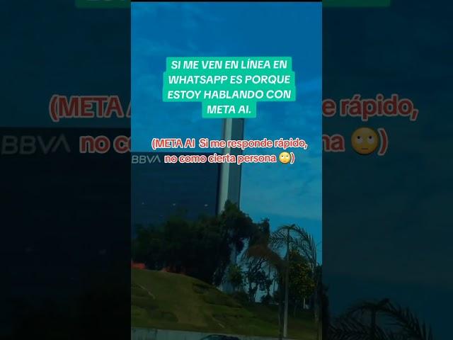 En Whatsapp hablo con Meta AI #whatsapp #metaai