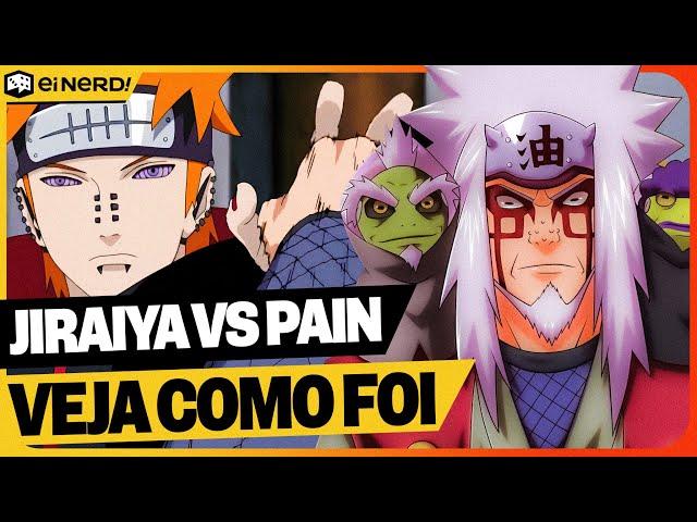 JIRAIYA VS OS SEIS CAMINHOS DE PAIN - VEJA COMO FOI