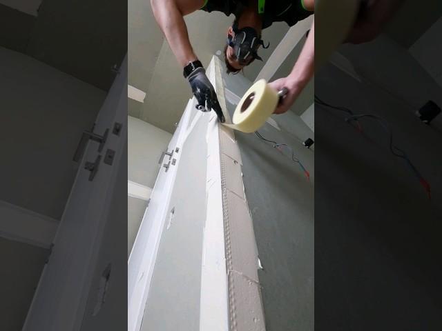 Taping corner bead