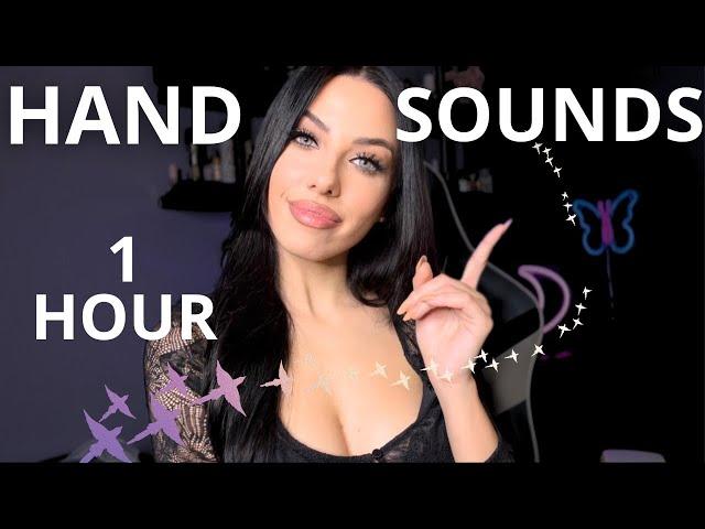 ASMR - 1 HOUR OF FAST AND AGGRESSIVE HAND SOUNDS, MOUTH SOUNDS & HAND MOVEMENTS