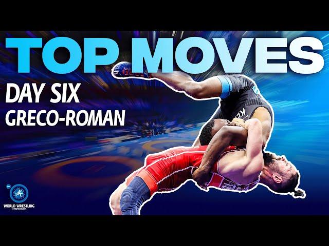 Top Greco Moves from Day 6 - Senior World Championships 2023