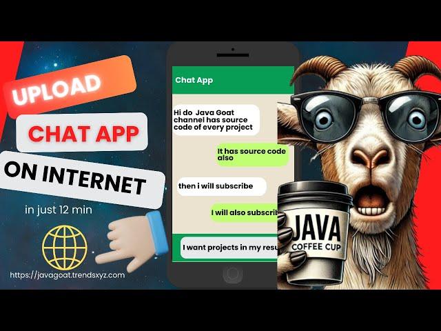 how to host a chatting application online