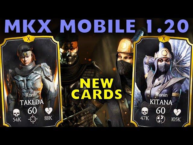 MKX Mobile Update 1.20. New Characters. Gameplay + Review.