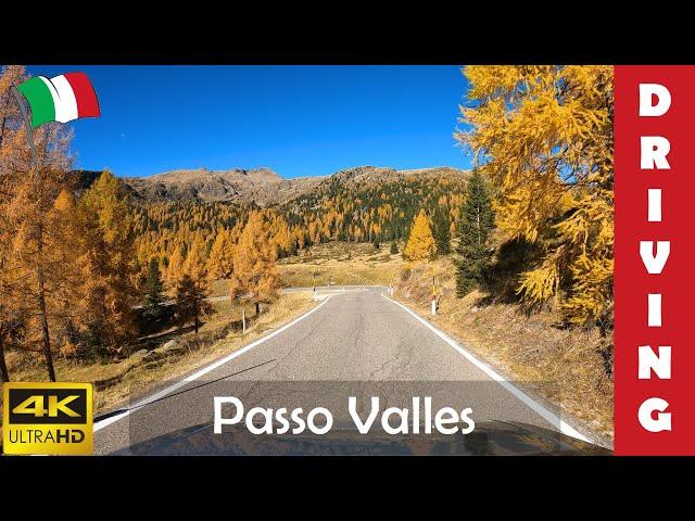 Driving in Italy 15: Valles Pass | 4K 60fps