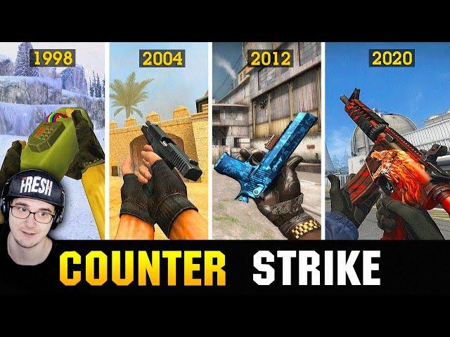  КАК Counter-Strike СТАЛ ИЗВЕСТНЫМ 1998-2020 , ТЫ ОФИГЕЕШЬ !!! ► King DM | Реакция