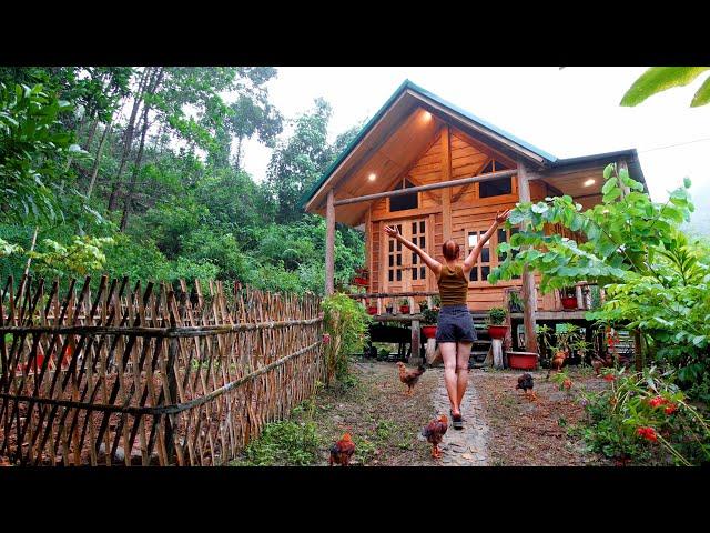 Rebuild Bamboo House after 3 YEARS Living Alone off grid | Ana Bushcraft Ep.57.