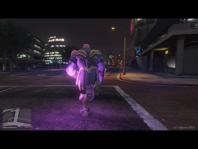 GTA 5 Thanos Snap fingers