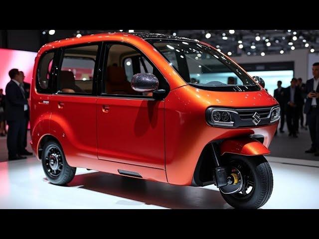 2025 Suzuki Electric Auto Rickshaw : Future of Eco-Friendly Mobility