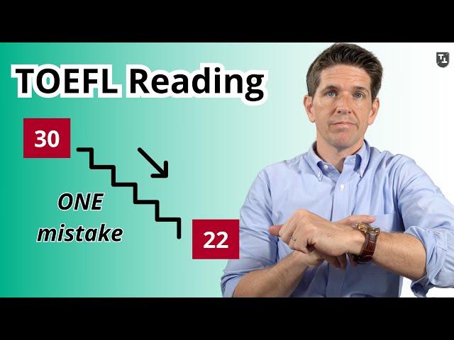 TOEFL Reading: Answer Every Question BEFORE TIME RUNS OUT!