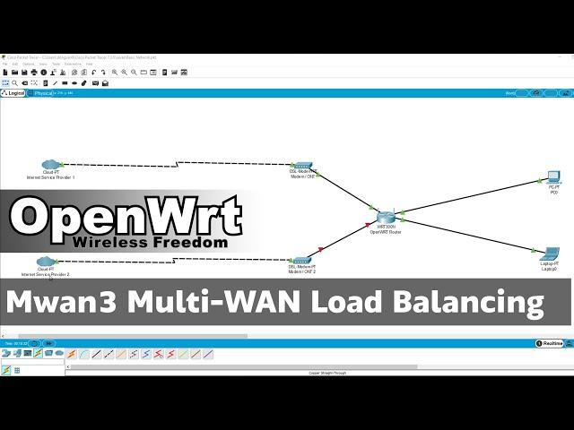 OpenWRT - Configure Load Balancing with mwan3