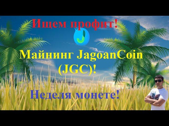 Ищем профит! Майнинг JagoanCoin (JGC)! Обзор, доходность, настройка майнинга! Неделя монете!