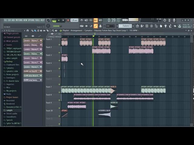 Music made by using (CYMATICS EDM ) sample pack(free of cost)