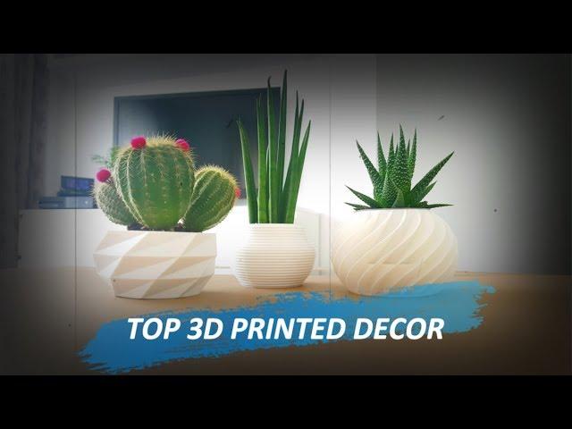 3D printed gadgets for home - decorations