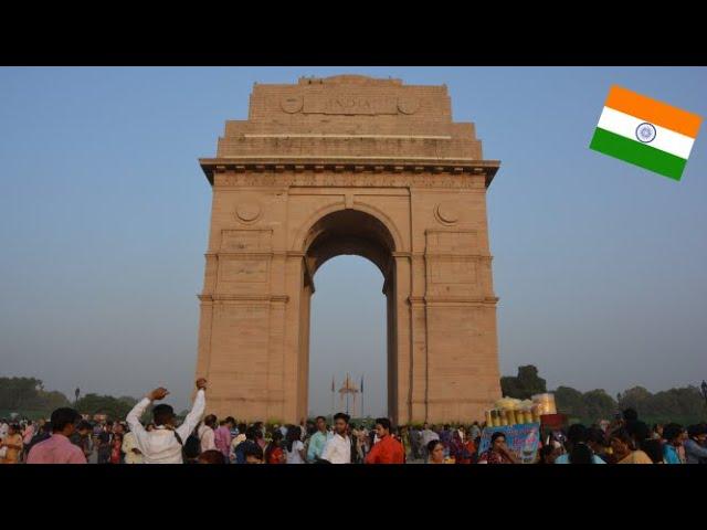 IMPOSING INDIA GATE: NEW DELHI, INDIA (4K)