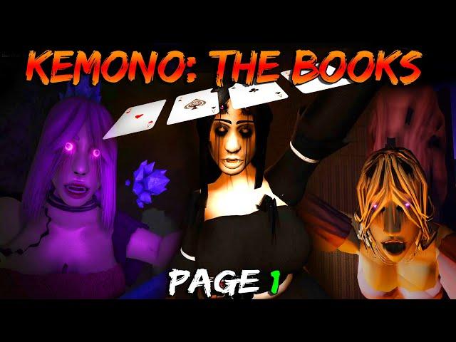 Kemono The Books / Page 1 - Roblox Horror Game | [Full Walkthrough]