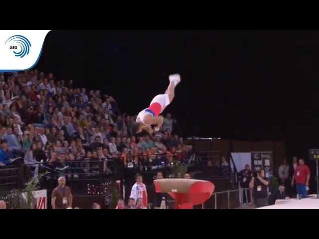 Nikita NAGORNYY (RUS) - 2015 European Champion (vault)