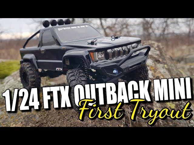 1/24 FTX Outback Mini Trail Truck - First tryout