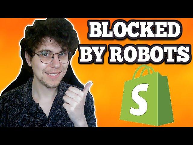 How To Fix Blocked By Robots.txt Shopify