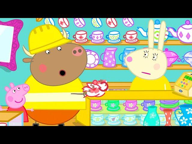 El toro en la cacharrería | Peppa Pig en Español Episodios Completos