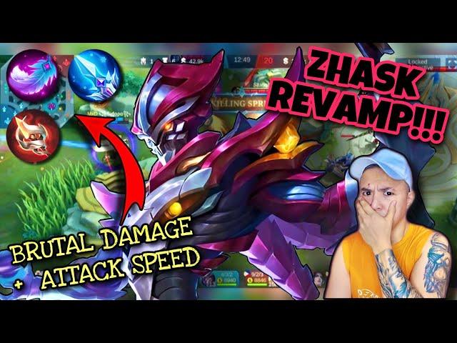 ZHASK NEW BUILD 2022 | ZHASK REVAMP MLBB | ZHASK GAMEPLAY | CARL TV OFFICIAL