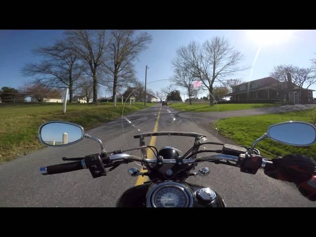 2007 Yamaha V star 1100 Test Drive Review