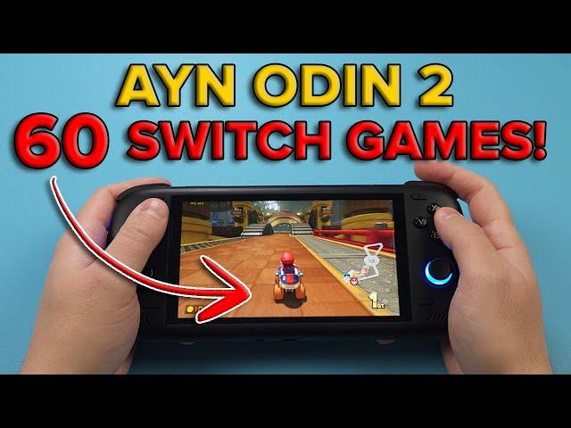 60 Switch Games on the AYN Odin 2! (Emulation Showcase)