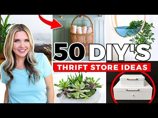 DIYing my entire HOME with Thrift Store Items!