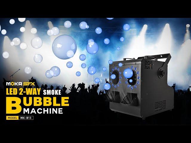 MOKA SFX MK-B13 LED 2 Way Smoke Bubble Machine | Best Automatic Fog Bubbles Blower