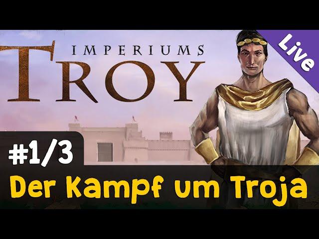 Der Kampf um Troja #1  Imperiums Greek Wars  Livestream-Aufzeichnung