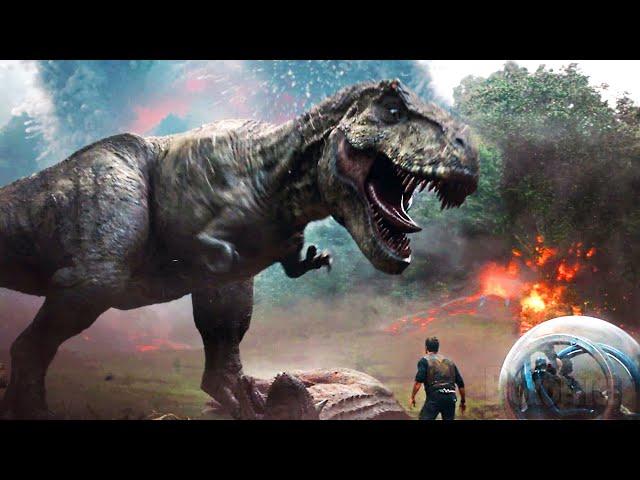 T. Rex VS Carnotaurus | Jurassic World: Fallen Kingdom | DINOSAUR Movie