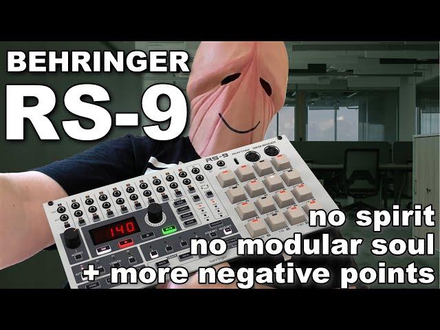 Behringer RS 9 Rhythm Sequencer - We have to talk Behringer! Penishead comment