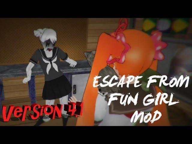 'Escape From Fun Girl' Mod (Ver. 4.1) by GZeus Kriest (Completed) | Yandere Simulator