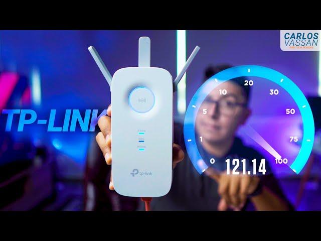 Como EXPANDIR tu WiFi [Con mejor internet]  | Antena TP-Link RE450