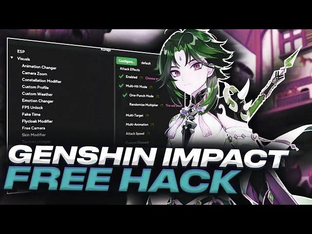 GENSHIN IMPACT CHEAT | UNLIMITED RESOURCES & GOD MODE ENABLED