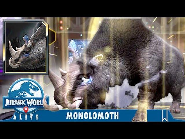 NEW MONOLOMOTH APEX HYBRID UNLOCKED (JURASSIC WORLD ALIVE)