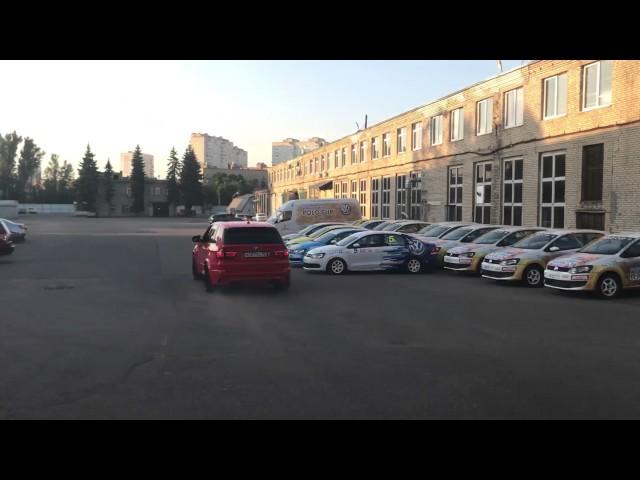 E70 X5M launch Supersprint exhaust sound