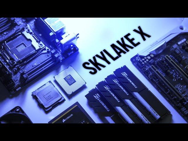 Our FIRST Intel Skylake-X PC Build Guide!