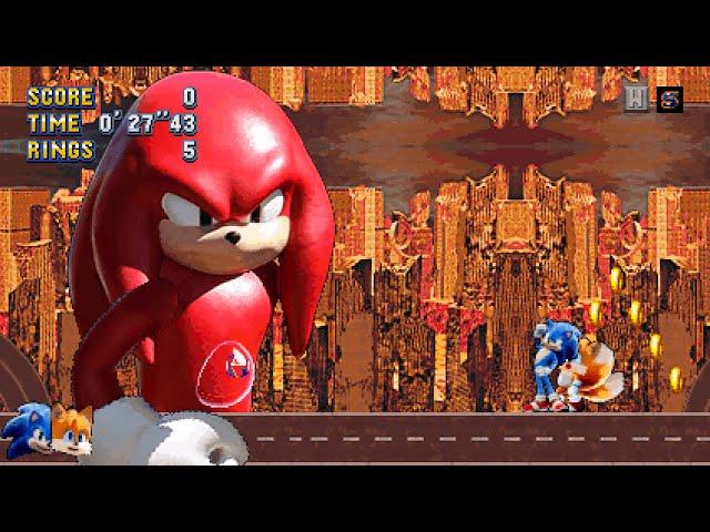 Knuckles Movie 2 Boss Fight Mania Plus Mod [Sonic Movie 2]