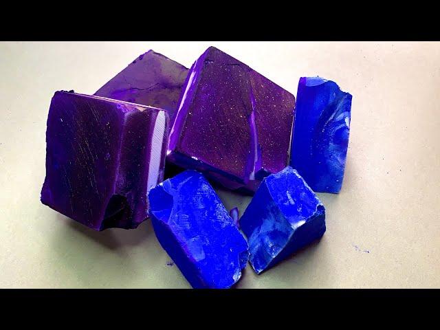 Dyed Gym Chalk Crumble ASMR | Gholibn Gym Chalk | Oddly Satisfying ASMR 2021