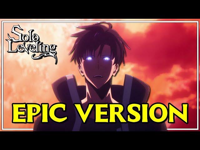 【Jin-Woo vs Vulkan】 | Solo Leveling S2 EP 3 OST (Epic Orchestral Cover) | Demon Castle Fight Scene