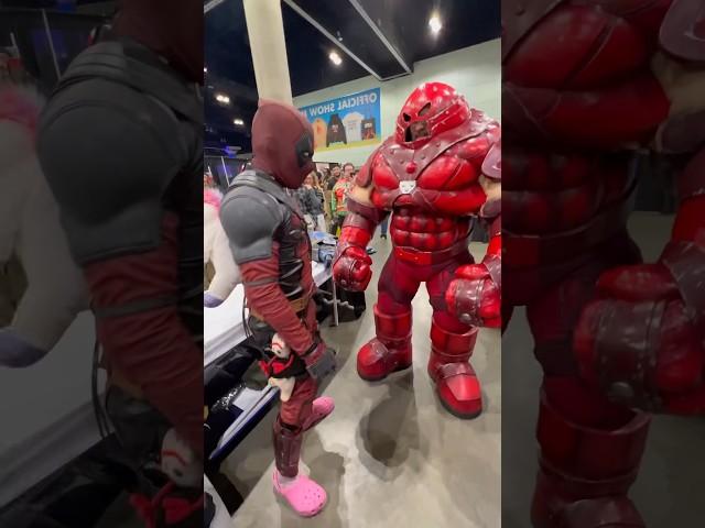 Juggernaut Suit Up with Marvel Jesus (Me) Deadpool