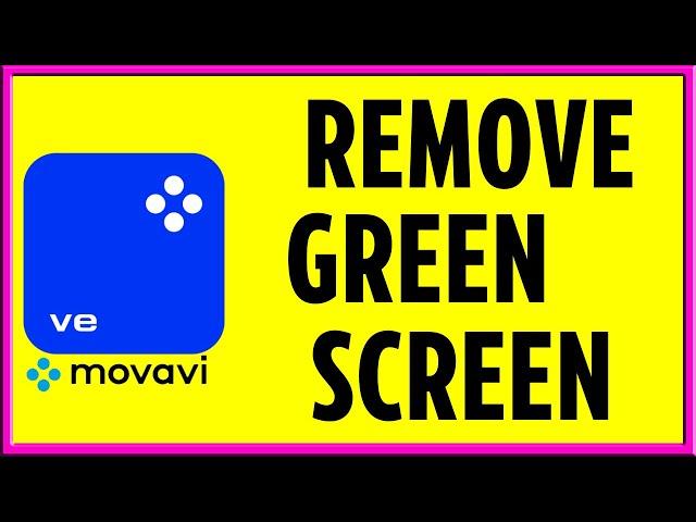 How to Remove Green Screen in Movavi (2024)