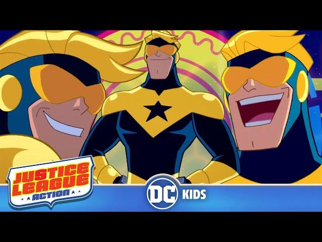 Top 5 Booster Gold Moments | Justice League Action | @dckids