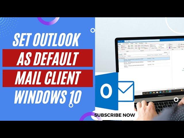 How to Set Microsoft Outlook as Default Mail Client | Set Outlook as Default Mail Client |Windows 10