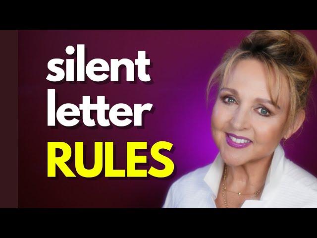 BEGINNER to ADVANCED - Silent Letter RULES - English Pronunciation